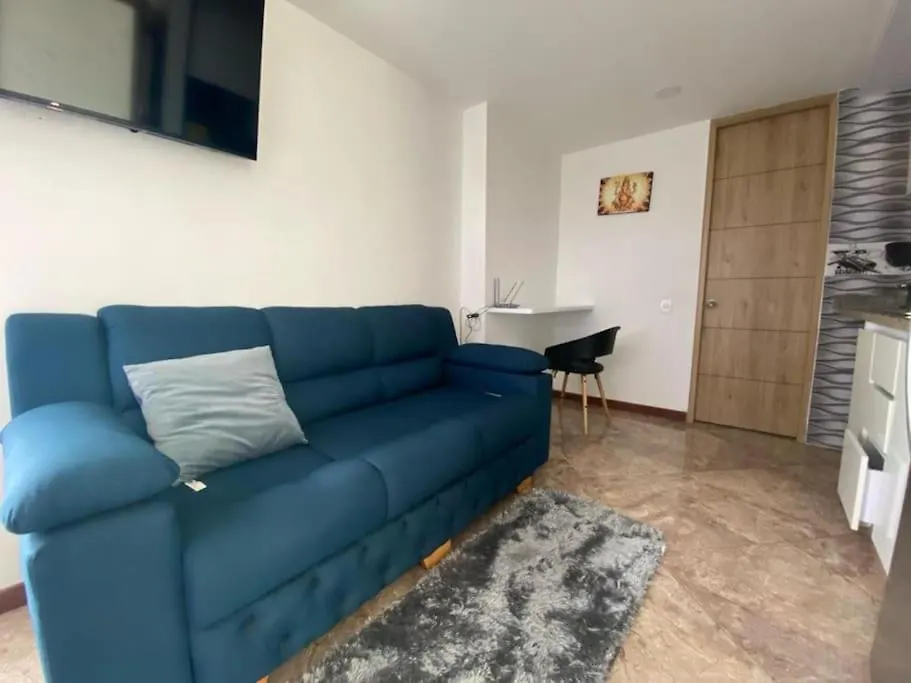Apartaestudio En El Centro Turistico De Bogota Con Vista Urbana Colombia